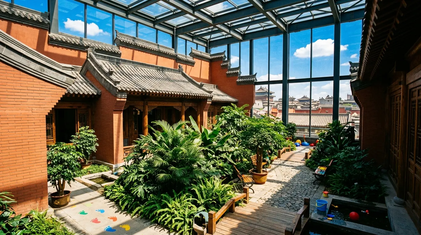 Escaping the Elements: Indoor Play and Green Spaces