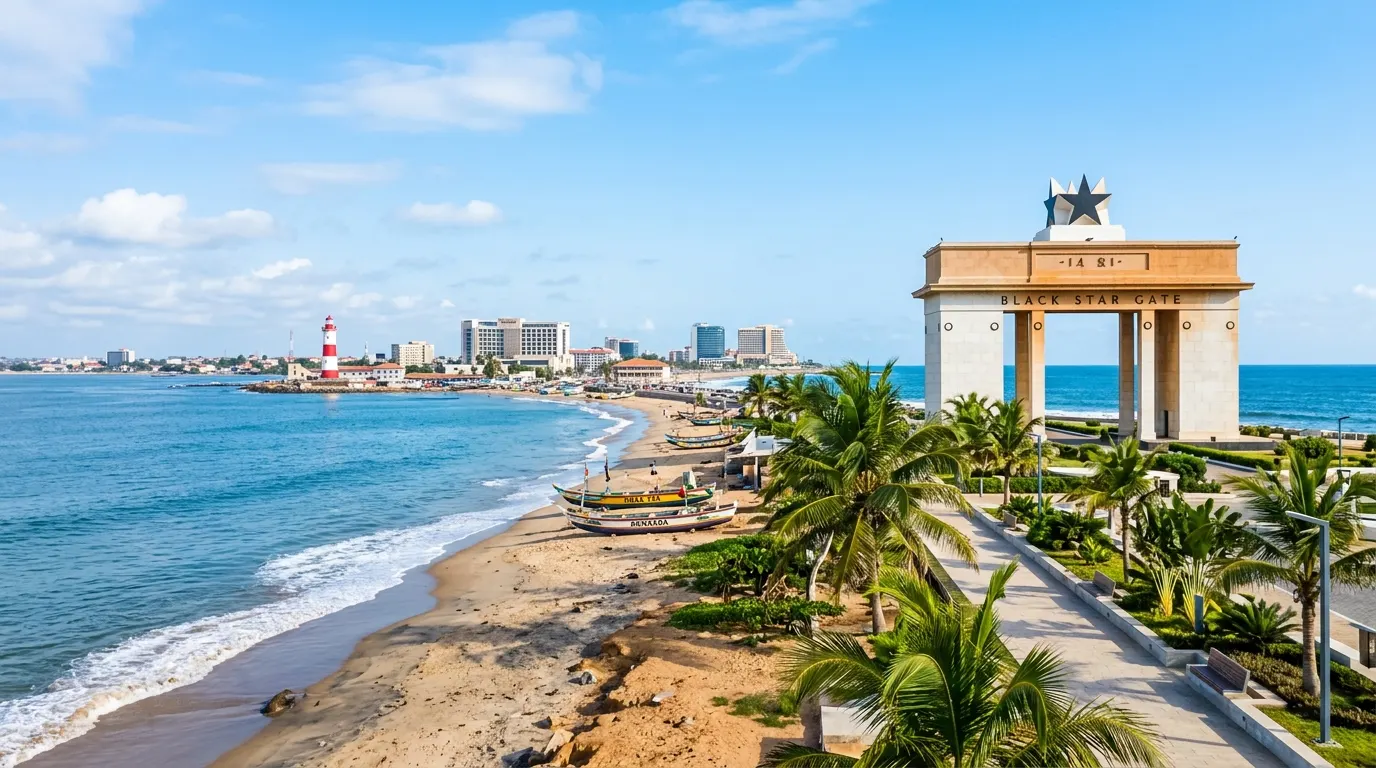 1. Accra, Ghana: Cultural Heartbeat and Coastal Calm