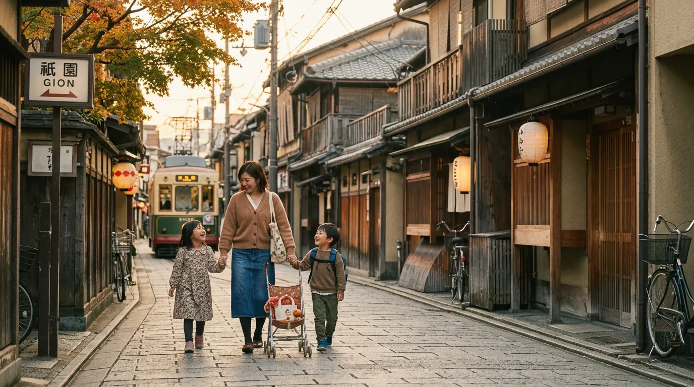 Logistics: Navigating Tokyo or Kyoto with Kids